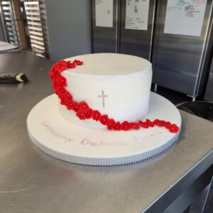 torta comunione e cresima cake design