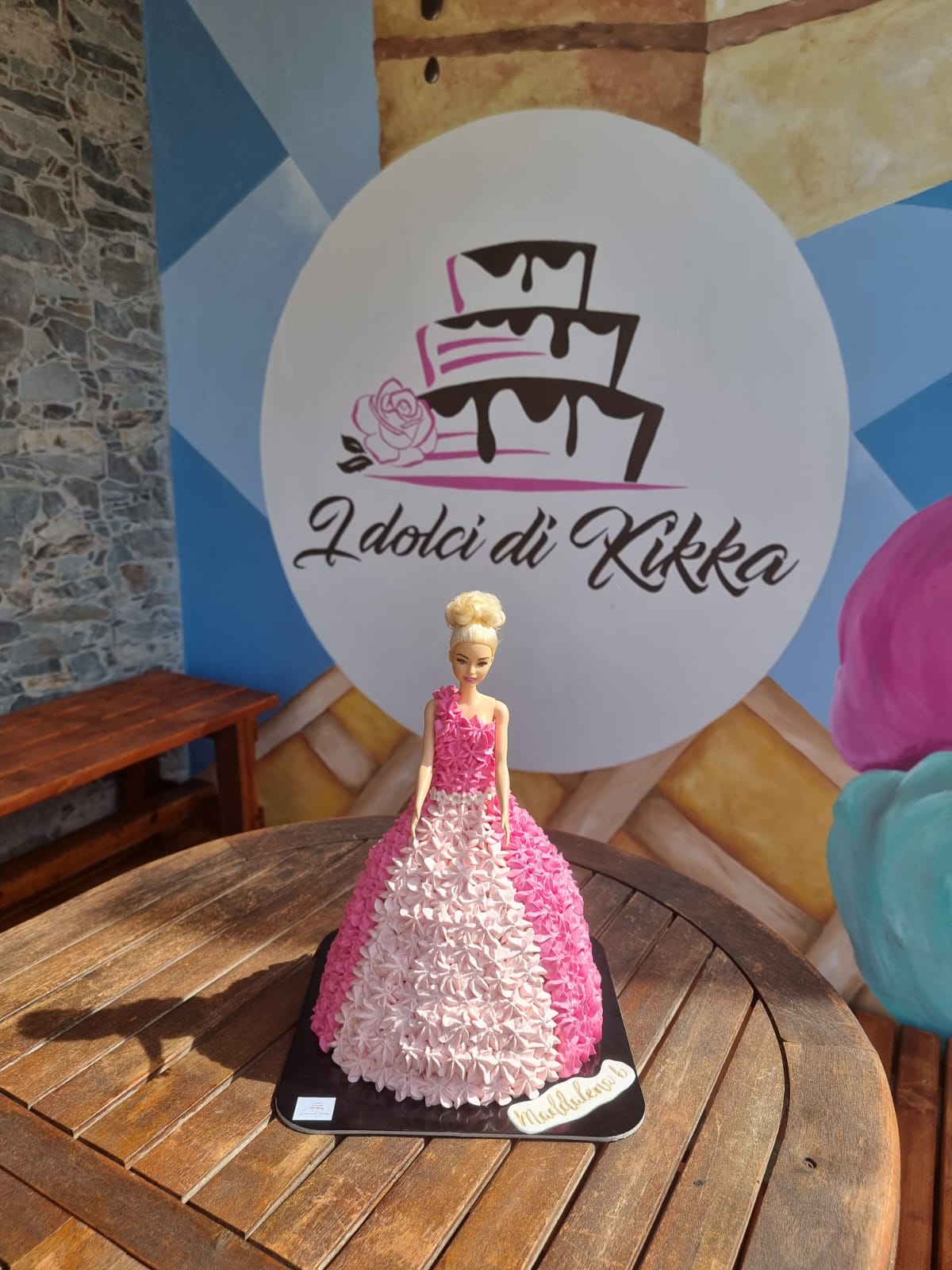 torta barbie dolci di kikka