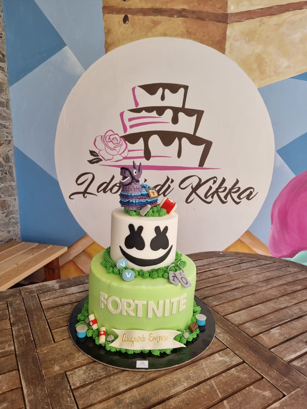 torta fortnite cake design dolci di kikka
